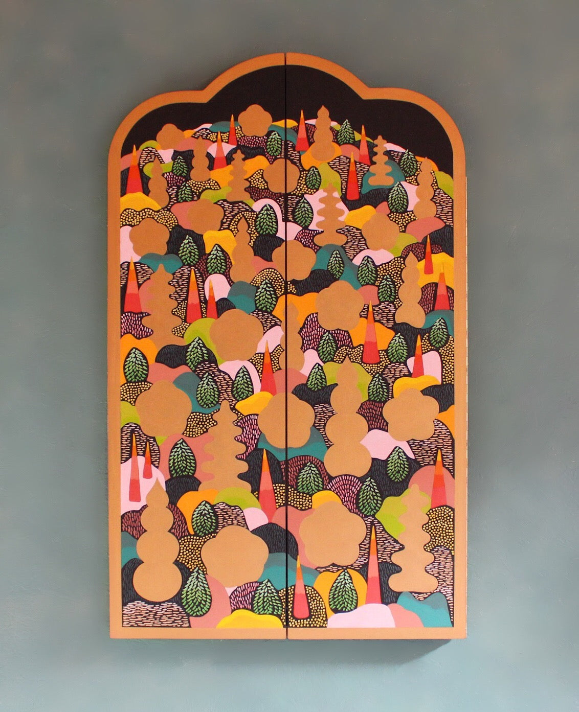 Wonderland Triptych Spring