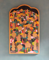 Wonderland Triptych Spring