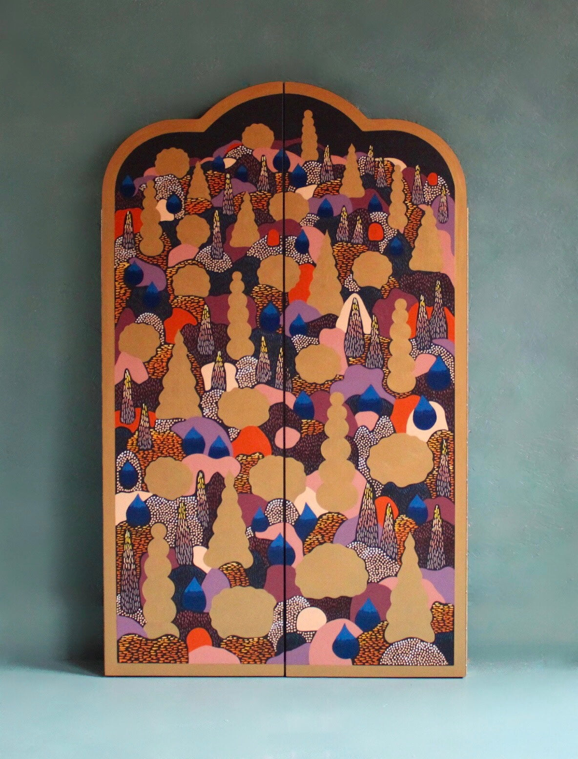 Wonderland Triptych Autumn