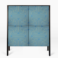 Loop Cabinet Blue 4 door freeshipping - CoucouManou