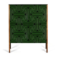 Loop Cabinet in green