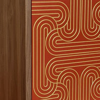 Long door Loop Cabinet - Red