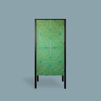 Loop Cabinet 2 door - Emerald