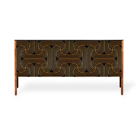 Loop Sideboard 3 door - Black
