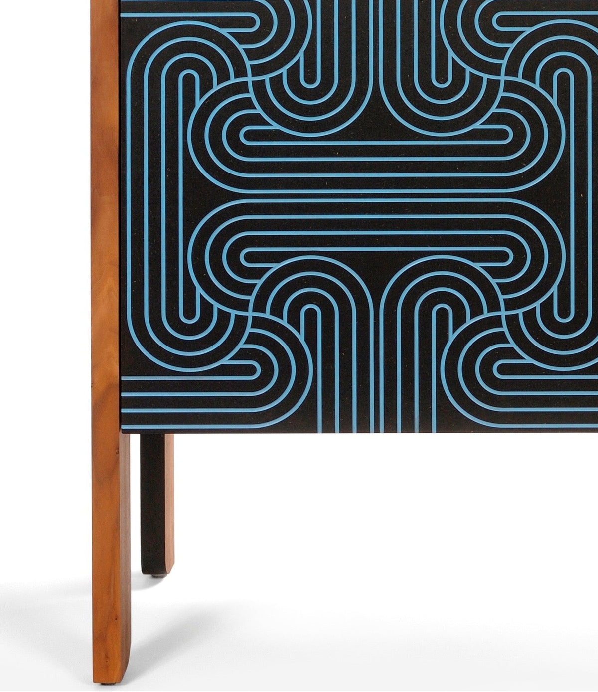 Cabinet portes grandes Loop - Noir