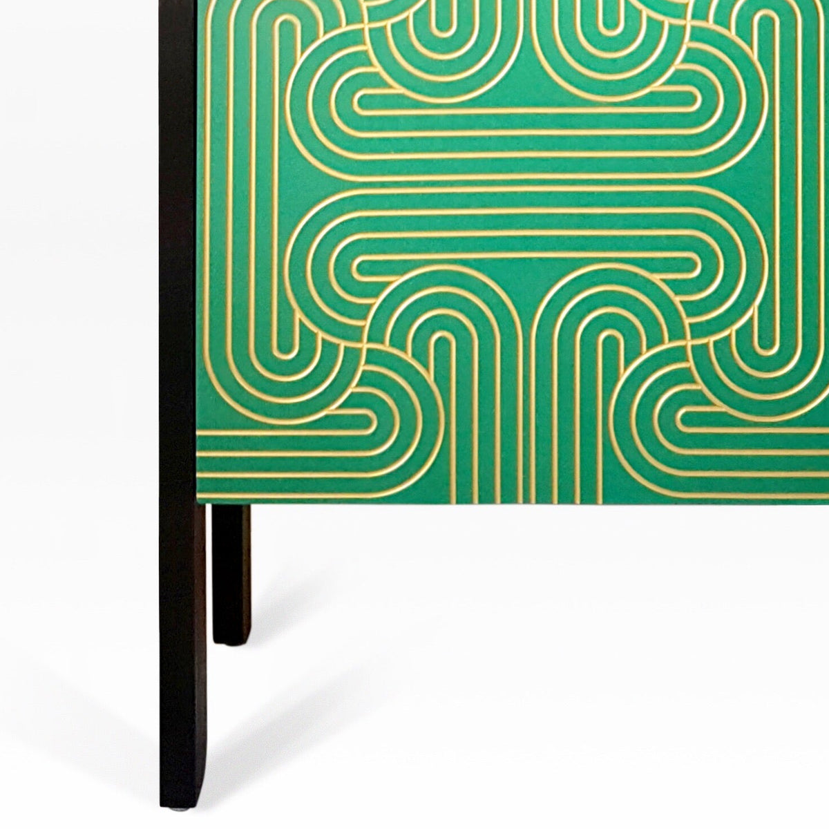 Long door Loop Cabinet - Emerald