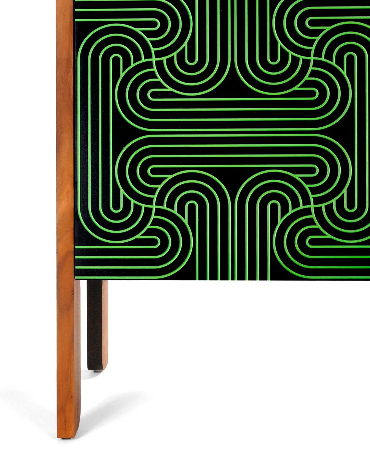 Cabinet portes grandes Loop - Noir