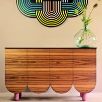 Arch Sideboard 6 door Oak