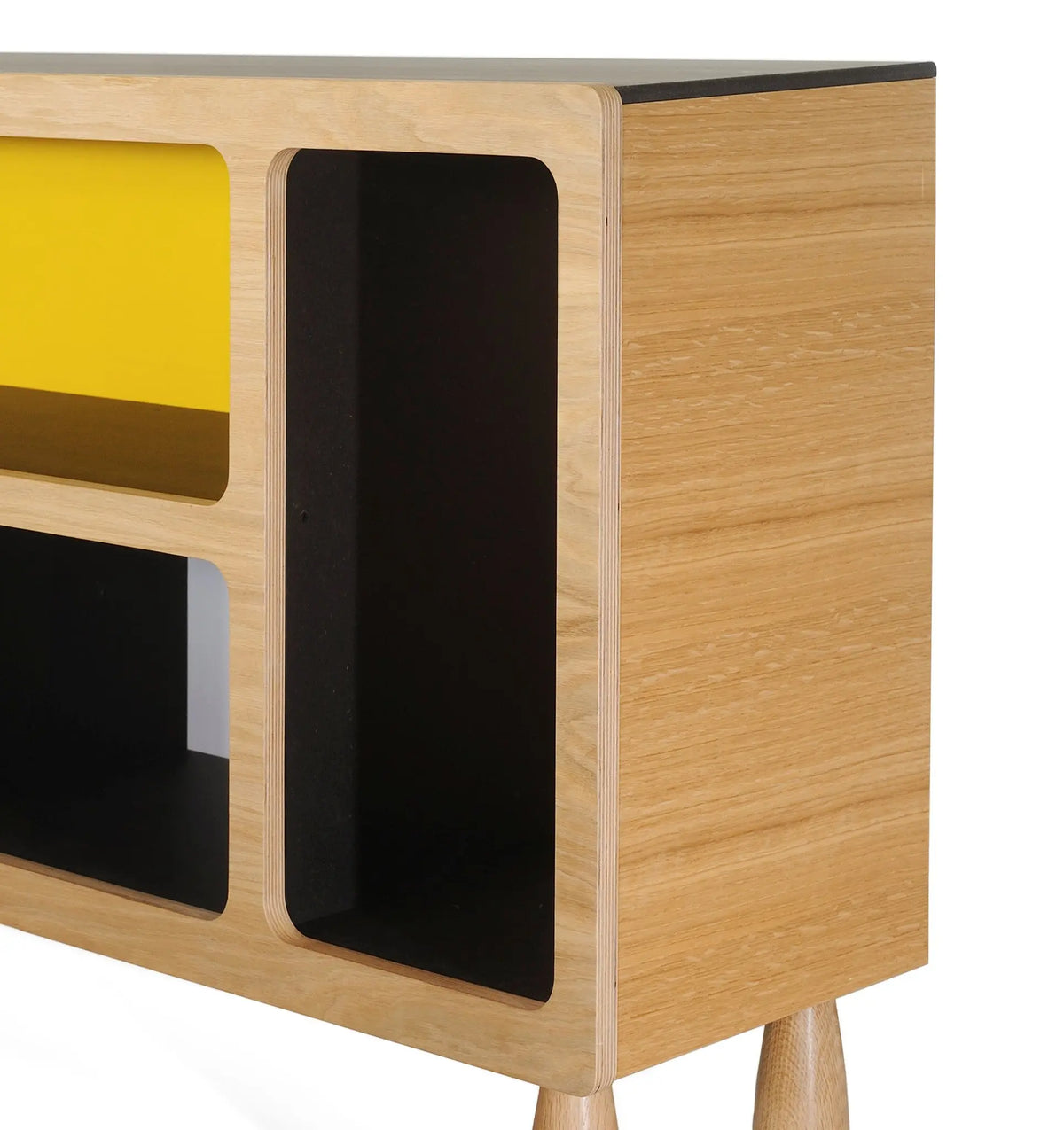 Side view of Boulder Display Unit