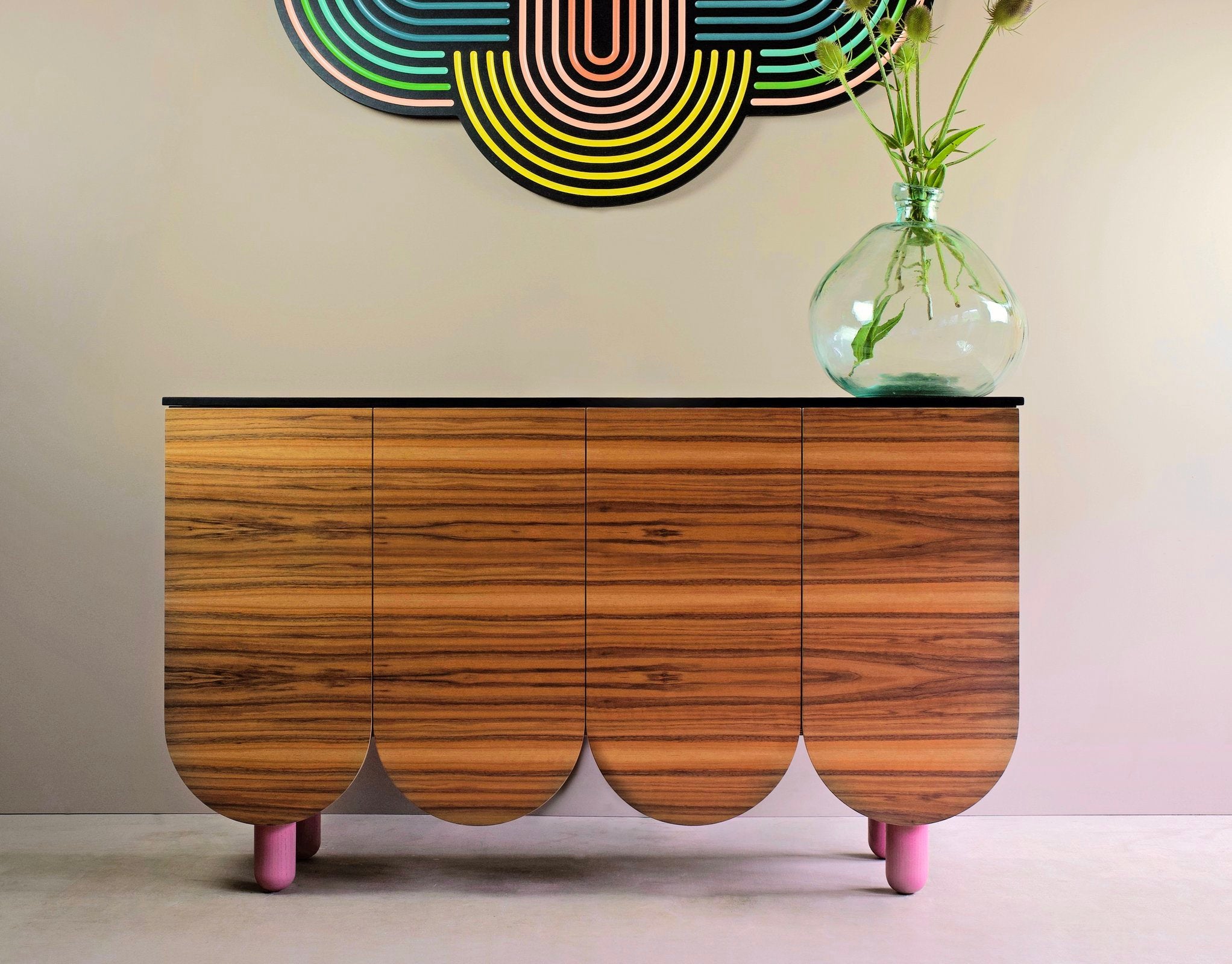 Arch Cabinet 6 door
